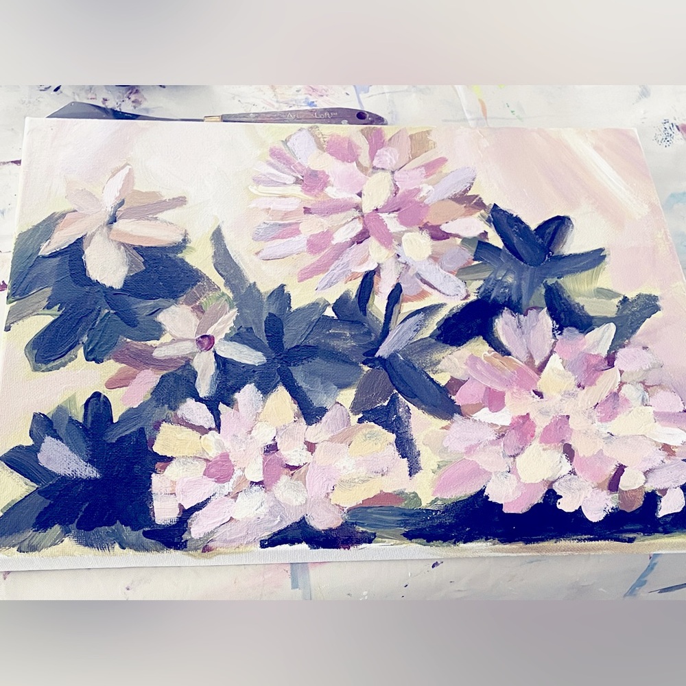Impressionistic Floral Painting